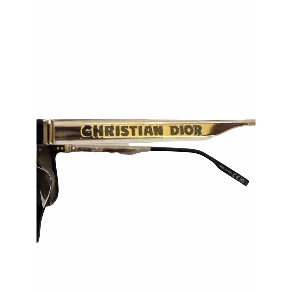 Christian Dior NWOT DiorTag SU Sunglasses in Black/Gold - Picture 8 of 14
